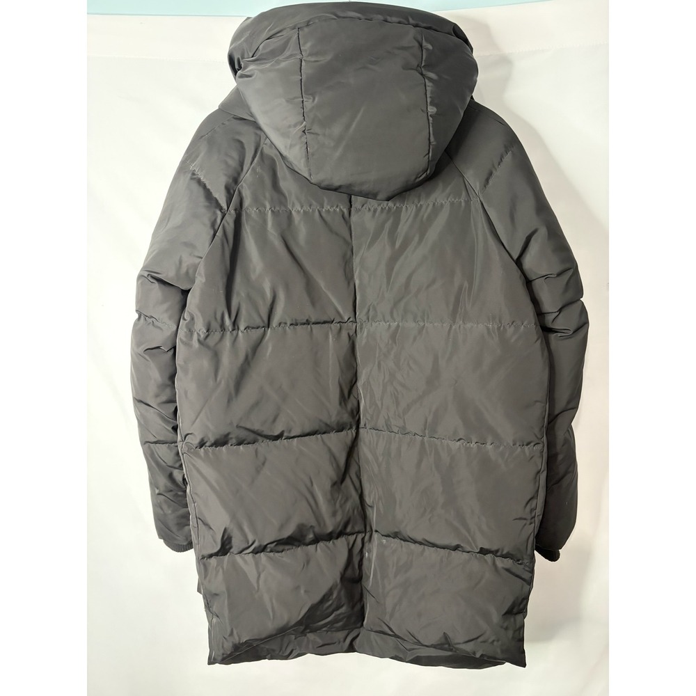 Orolay Thickened Down Jacket Womens M Black Sherpa Hood Puffer Parka Coat Warm - Picture 8 of 10